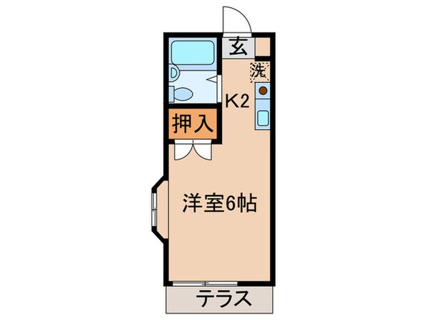 メゾンＫの物件間取画像